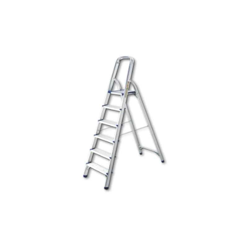 Robinson 3 Step Aluminium Silver Platform Ladder, (Pack of 3)