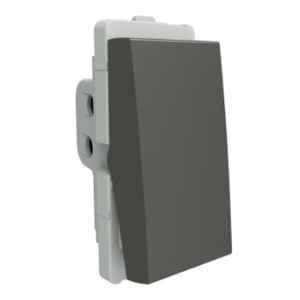 Schneider Electric Livia 10A 1 Way Painted Grey Switch, P1001_PG