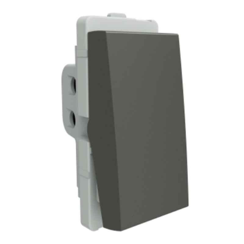 Schneider Electric Livia 10A 1 Way Painted Grey Switch, P1001_PG