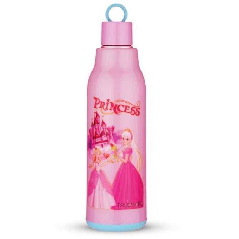 Trueware Lunar 680ml Graphics Pink Princess Water Bottle
