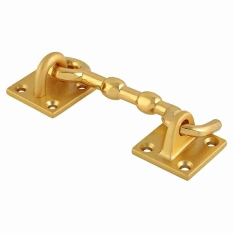 ACS 5 inch Gold Zinc Small Door Hook, M-123S-PG-GP