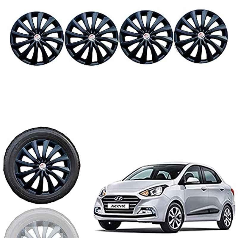 Auto Pearl 14 inch ABS Black Car Wheel Cover for Xcent 2017