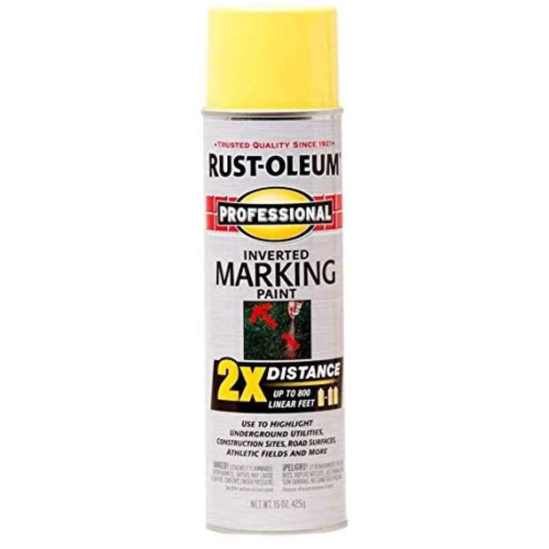 Rust-Oleum 15 fl Oz Yellow 266577 Inverted Marking Paint
