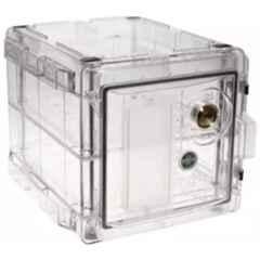 Tarsons 51x34x41cm Plastic Transparent Auto Secador Desiccator Cabinet, 401110