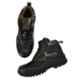 ArmaDuro AD1001 Leather Steel Toe Black Work Safety Shoes, Size: 8