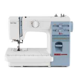 Usha Janome 60W White & Blue Automatic Stitch Magic Sewing Machine, 2011420002