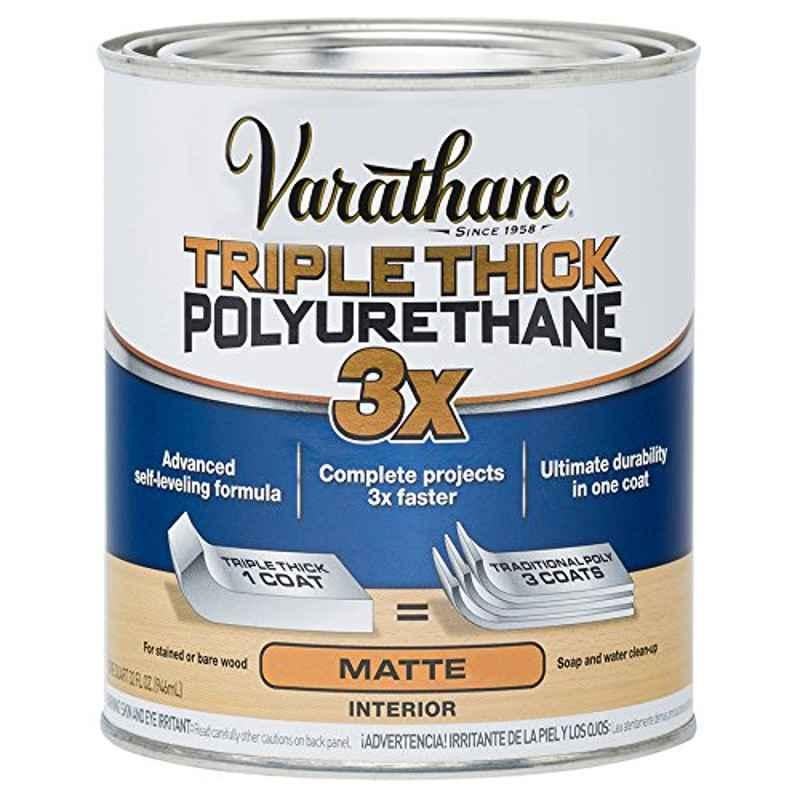 Rust-Oleum Varathane 946ml Matte Polyurethane Triple Thick Coating, 304588