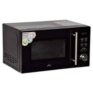 Godrej 20L 1000W Stainless Steel Black Grill Microwave Oven, GMX20GA9