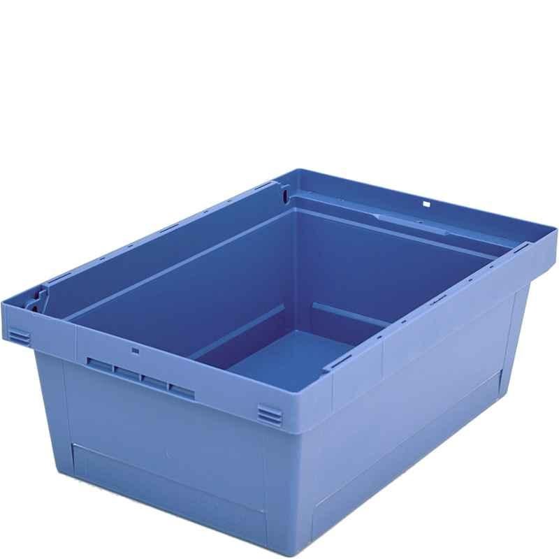 Bito 600x400x223mm 30kg PP Dove Blue Multipurpose Container, 6-11089
