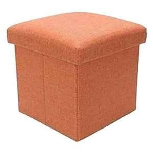 GTC 30x30x30cm Orange Portable & Foldable Storage Stool, 727