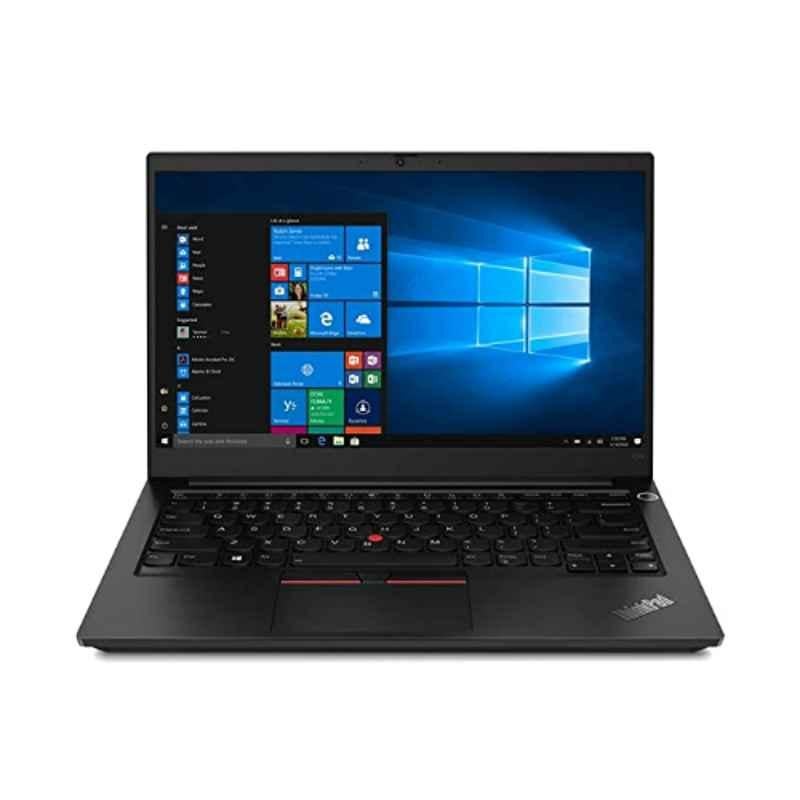 Lenovo ThinkPad E14 AMD Ryzen 5 5500U 14 inch FHD Thin & Light 8GB/512GB SSD/Windows 11 Black Laptop, 20Y7S07600