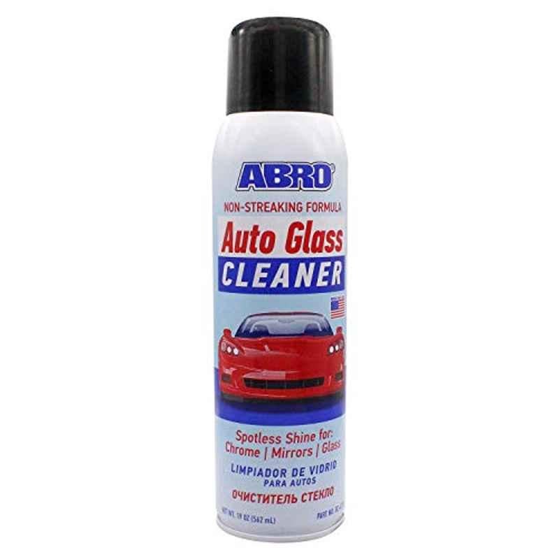 Abro gc-475 Car Auto glass Cleaner Spray Non-Streaking Truck Suv Windshield Mirror Window Chrome Surface Cleanser (562ml)