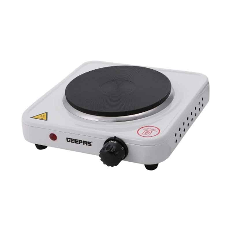 Geepas 1000W Cast Iron Single Hot Plate for Cooking, GHP32013