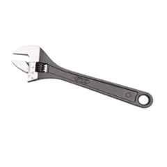 Pye 205mm Black Chrome Finish Steel Adjustable Wrench, P-1108