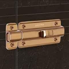 Plantex Premium Heavy Duty Door Stopper/Door Lock Latch for Home and Office Doors/Baby Latch (Pack of 8) Rose Gold