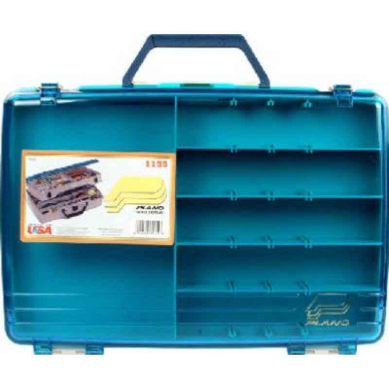Plano ‎1155-03 Beige & Blue Tackle Storage Box, 18x14x6 inch