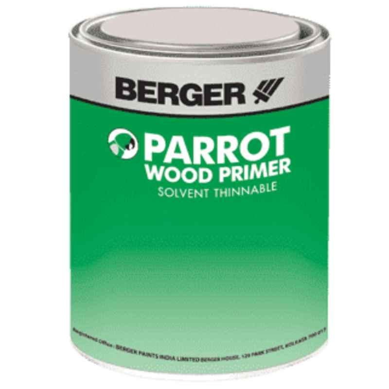 Berger Parrot Wood Primer 1L-White