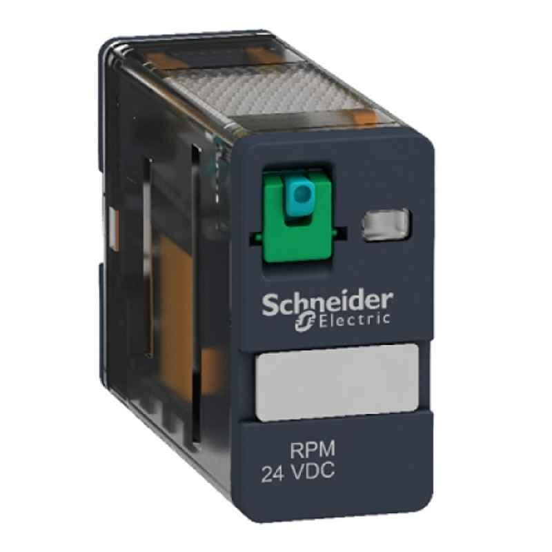Schneider 15A 24 VDC Plug-in Power Relay with LED, RPM22BD