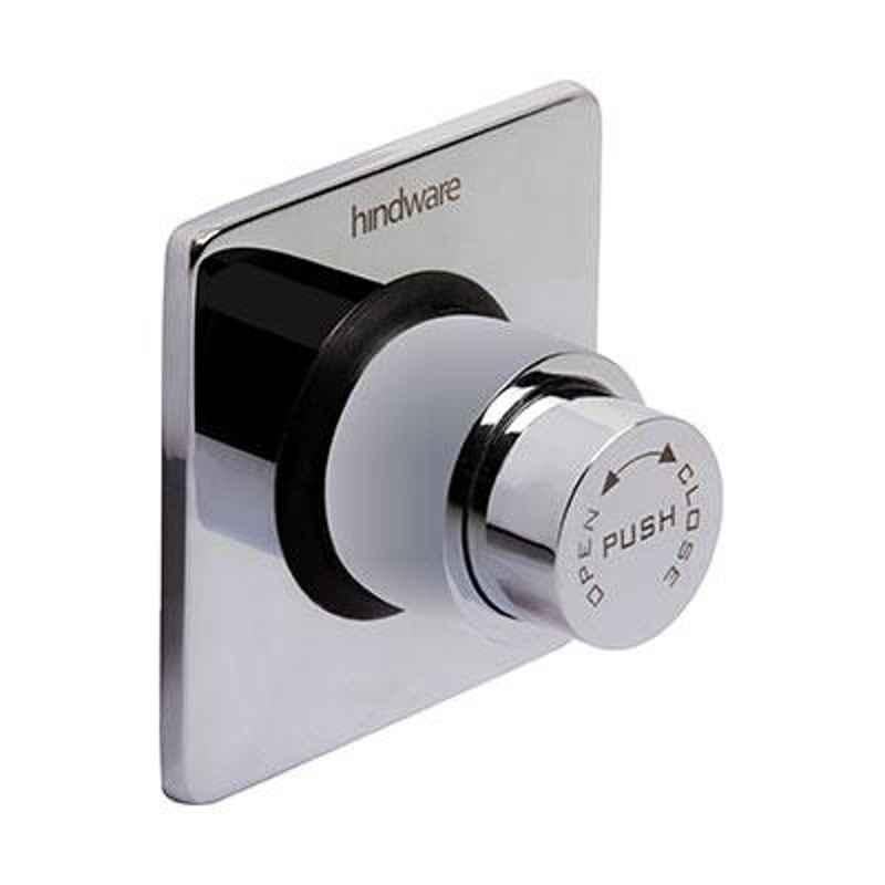 Hindware Neo 40mm Stainless Steel Chrome Square Single Flush Valve, F860040CP