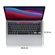Apple Z11C0007L MacBook Pro 13 inch 512GB Space Gray Retina Laptop