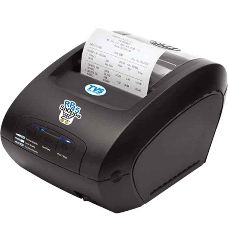 TVS RP45 Black Shoppe Monochrome Dot Matrix Printer
