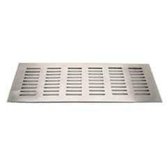 Implemental 4x8 inch Stainless Steel Silver Kitchen Water Drain Grating