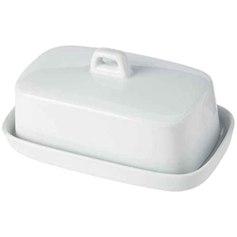 Nerthus FIH 335 White Porcelain Butter Dish