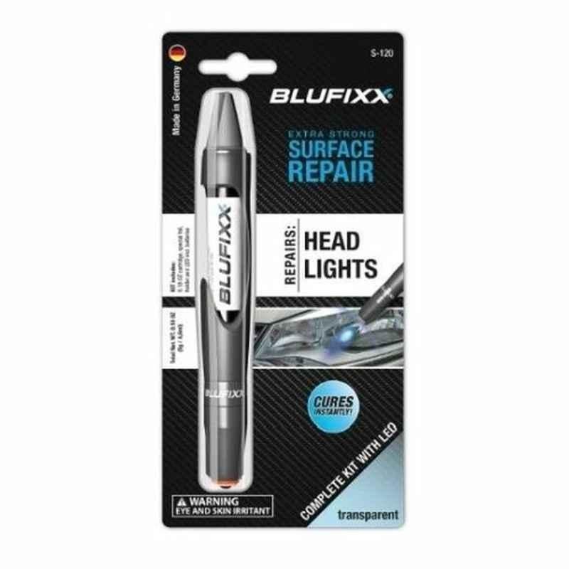 Blufixx LED Repair Gel Pen Kit, S-120, 5GM, Clear
