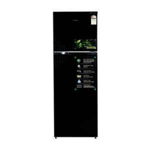 Croma 307L 3 Star Black Uniglass Frost Free Double Door Refrigerator with Multi Air Flow System, CRLR310FFD259607