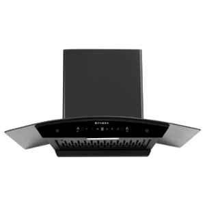 Faber Libra 1500m3/hr 75cm Black Heat Autoclean Wall Mounting Chimney, 325.0741.438