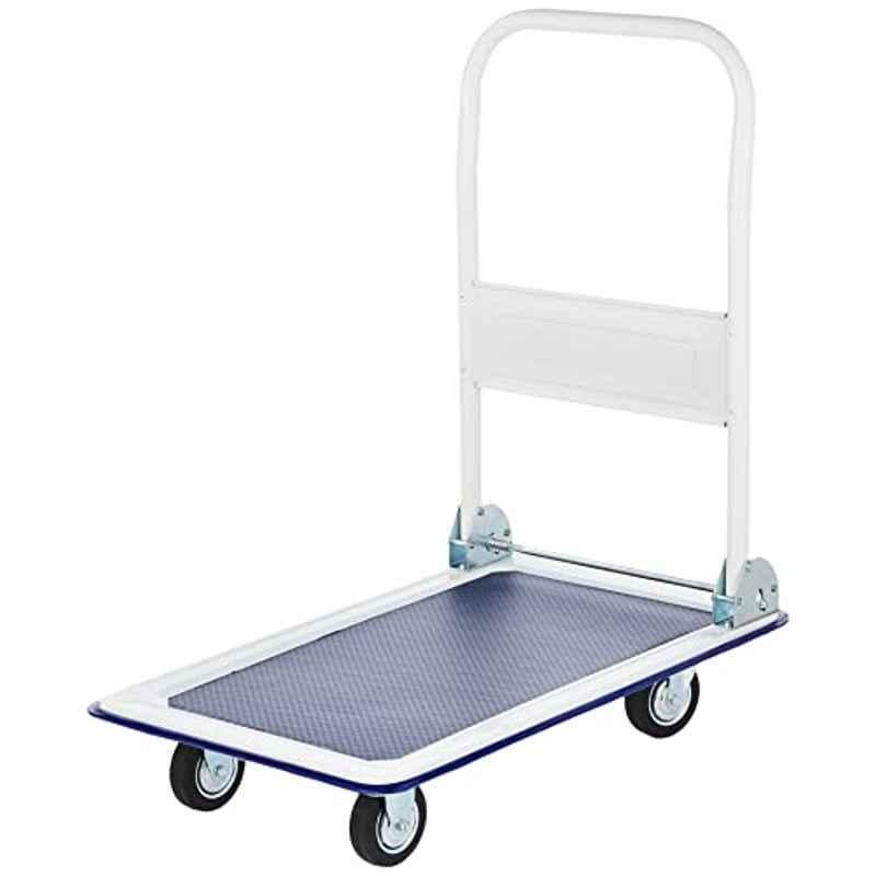 Showay 150kg Stainless Steel Foldable Platform Trolley