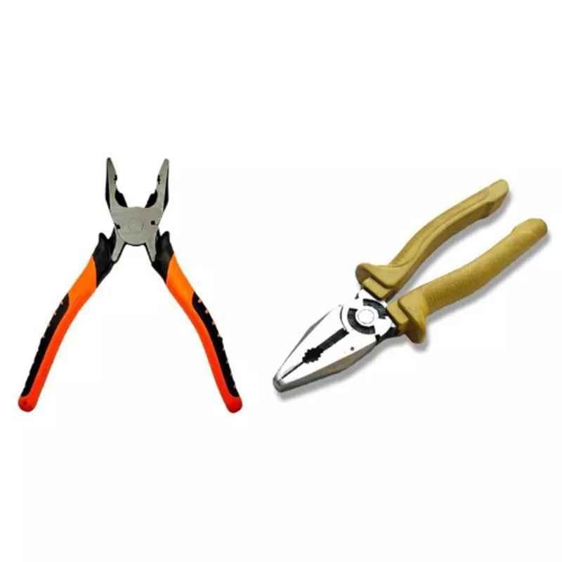 Sky Blue 2 Pcs 7.8 inch Lineman Plier Combo, SBE_PLIER_COMBOS_COMBO_310