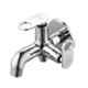 Spazio Prime Brass Chrome Finish 2 Way Angle Valve for Bathroom Tap (Pack of 4)