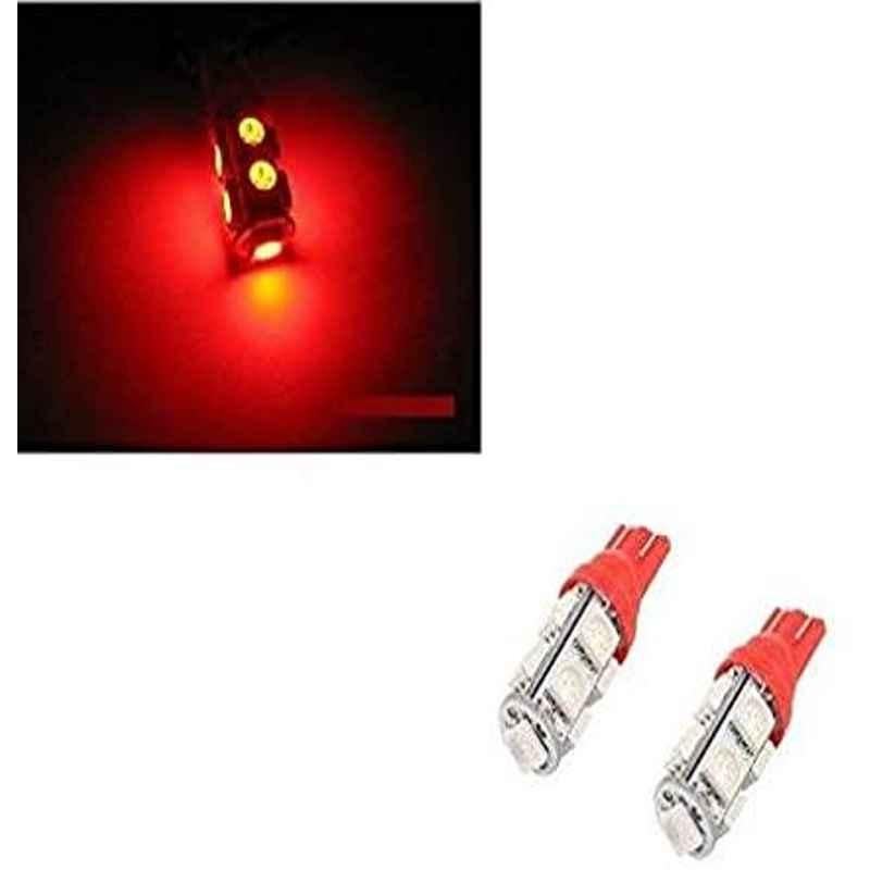Meenu Arts 9 SMD (RED) LED Parking Bulb for Bajaj Discover 150 S(Pair / 12V)