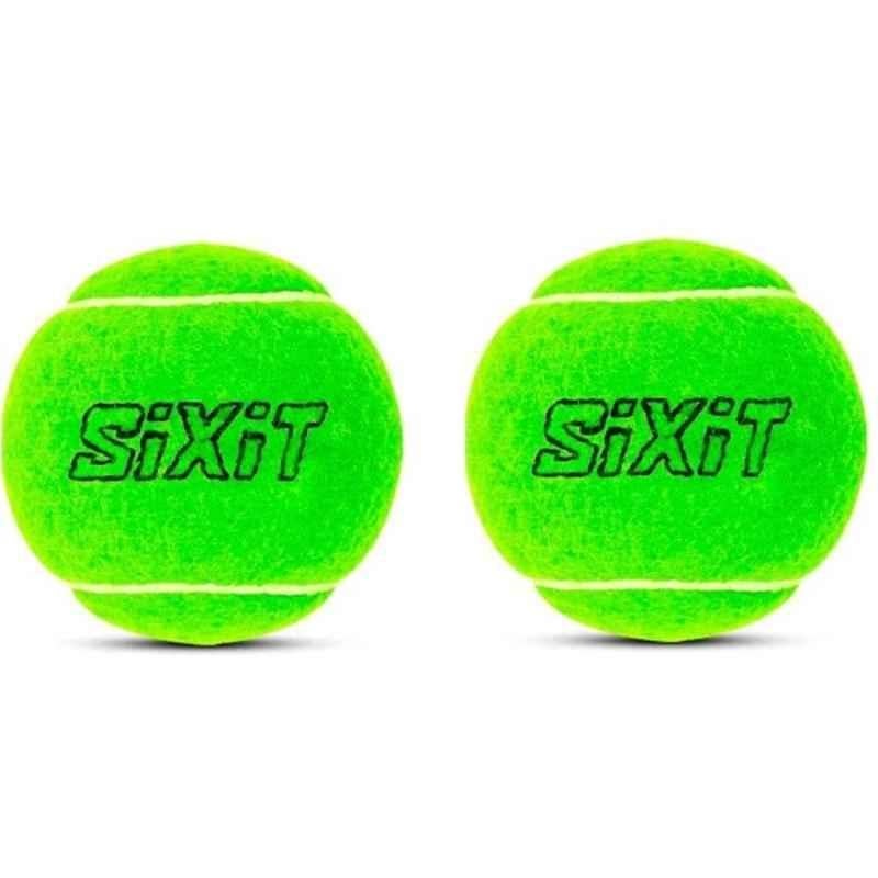 Sixit Standard Cricket Tennis Ball (Pack of 2)