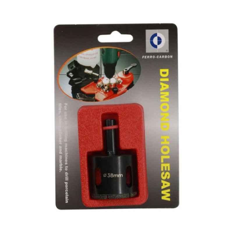 Generic MHCM25 38mm Metal Black Diamond Hole saw Cutter