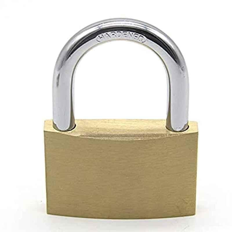 20mm Brass Golden Mini Luggage Padlock