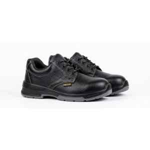 Jakwins JK1002 DD Double Density Black Industrial Safety Shoes, Size: 11