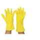 SSWW Free Size Yellow Rubber Turf Hand Gloves, SSWW405