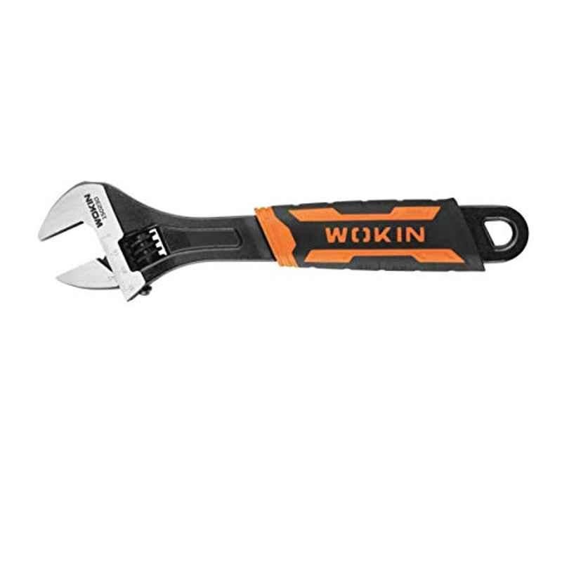 Wokin 12 inch CrV Chrome Finish Adjustable Wrench