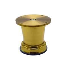 RAB 4 inch Stainless Steel Gold Sofa Leg, 173 (Pack of 2)