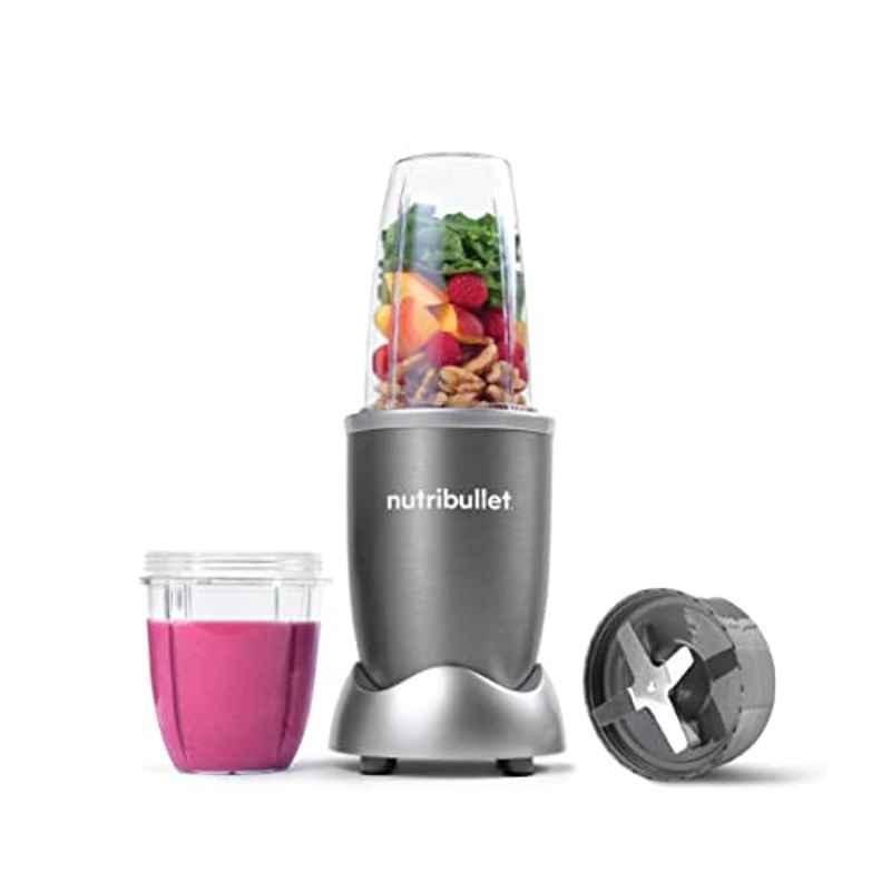 NutriBullet NB-101B 600W Plastic Grey Countertop Blender