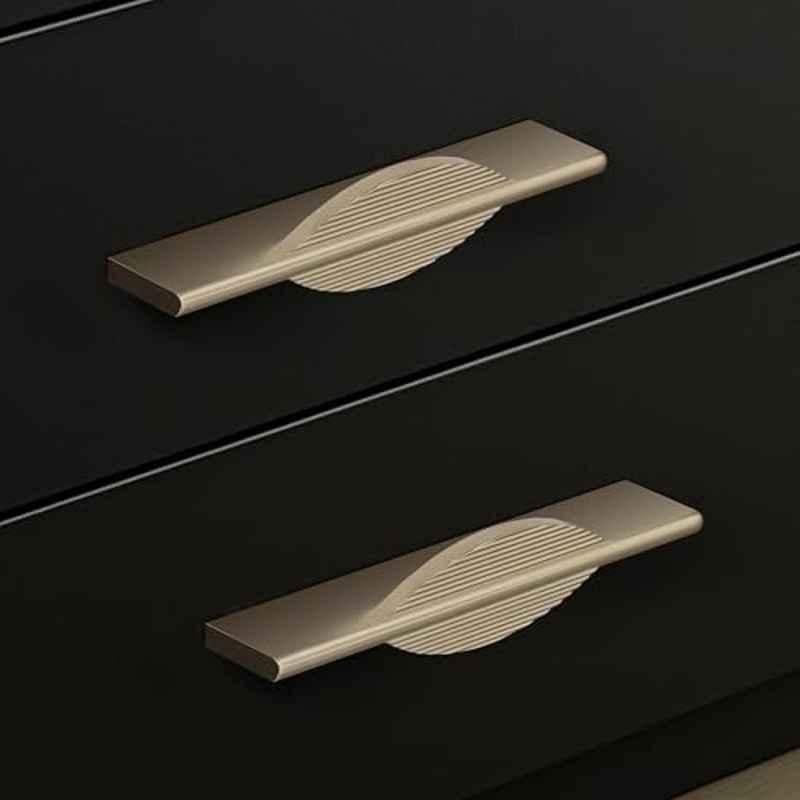 Plantex 160mm Aluminium Satin Pull Cabinet Handle for Home & Office, APS-DTC-5590-SATIN-160MM-PK-2 (Pack of 2)