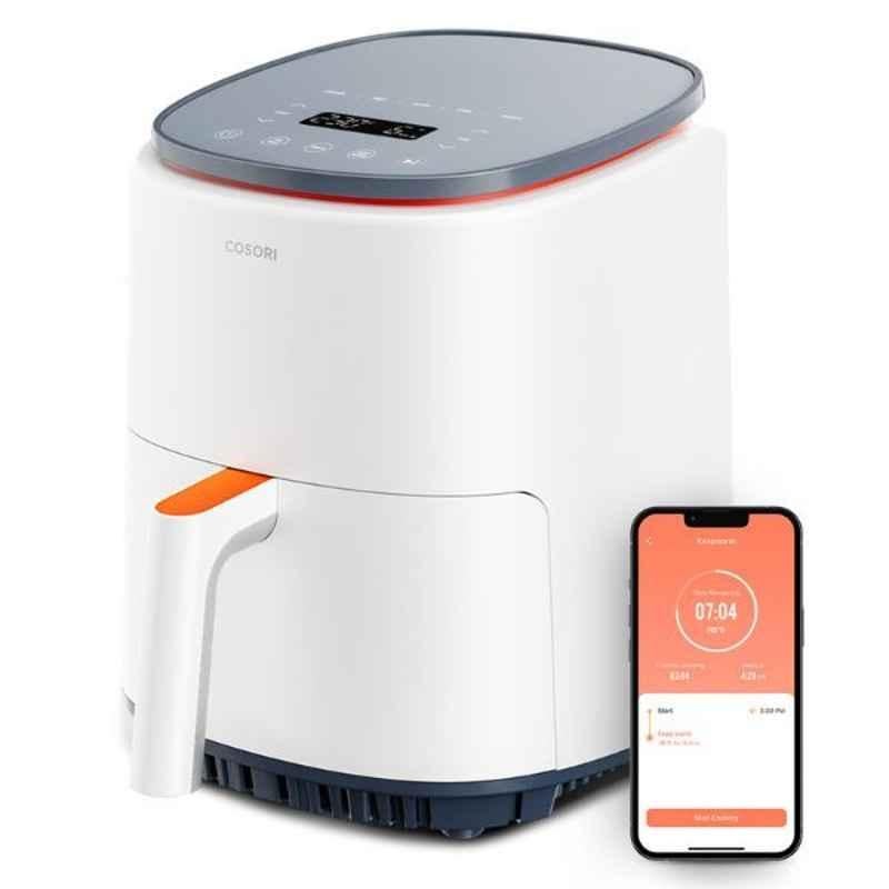 Cosori Lite 1500W 3.8L 7 Functions White Smart Air Fryer, CAF-LI401S-WHT