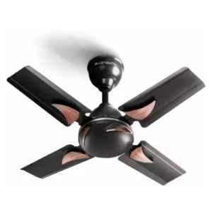 Longway Creta 50W Smoke Brown Energy Saving 4 Blade Ceiling Fan, Sweep: 600 mm