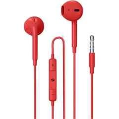 Zebronics Zeb Buds 30 3.5mm Red Stereo Earphone with Mic & 1.2m Cable