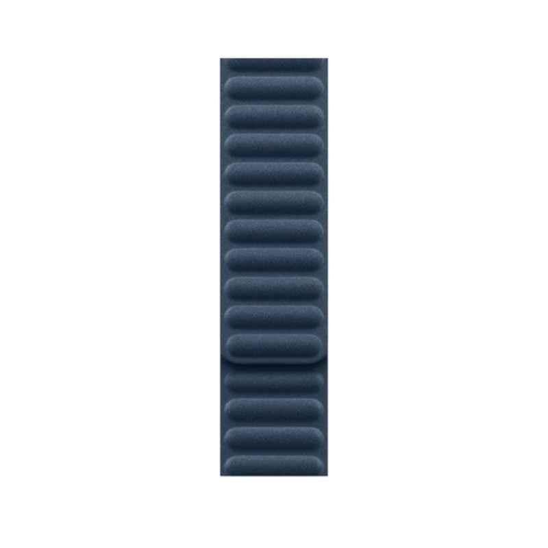 Apple MTJA3ZE/A 45mm FineWoven Pacific Blue Magnetic Link, Size: M/L