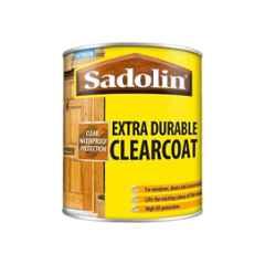 Sadolin 2.5 Litre Clear Satin Finish Extra Durable Wooden Varnish