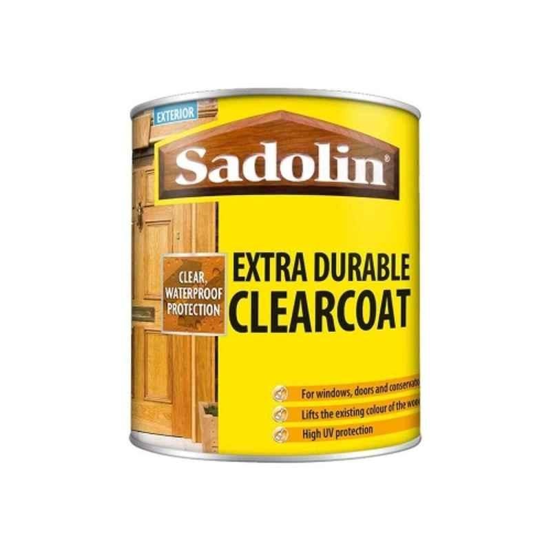 Sadolin 2.5 Litre Clear Satin Finish Extra Durable Wooden Varnish