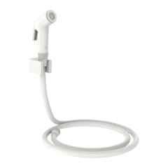 RN White.2 Health Faucet Set with Hose Pipe & Wall Holder for Toilet Cleaning